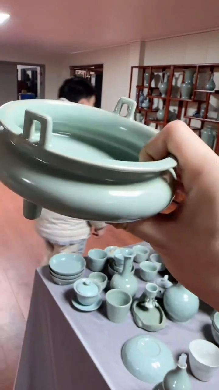 【闪购商品】其他汝瓷仿古双耳小香炉