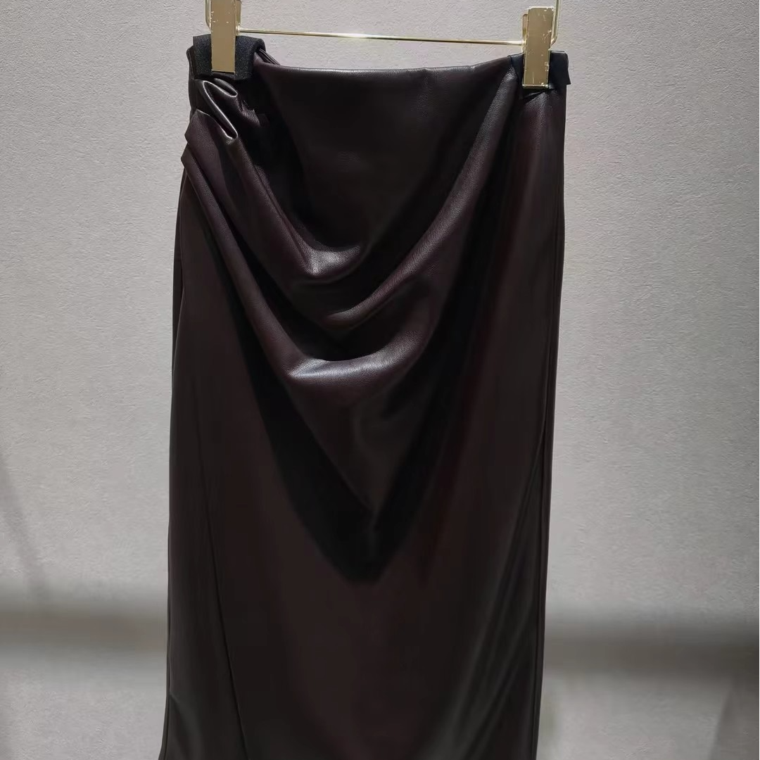 法式通勤常规高腰半身裙轻奢简约半裙