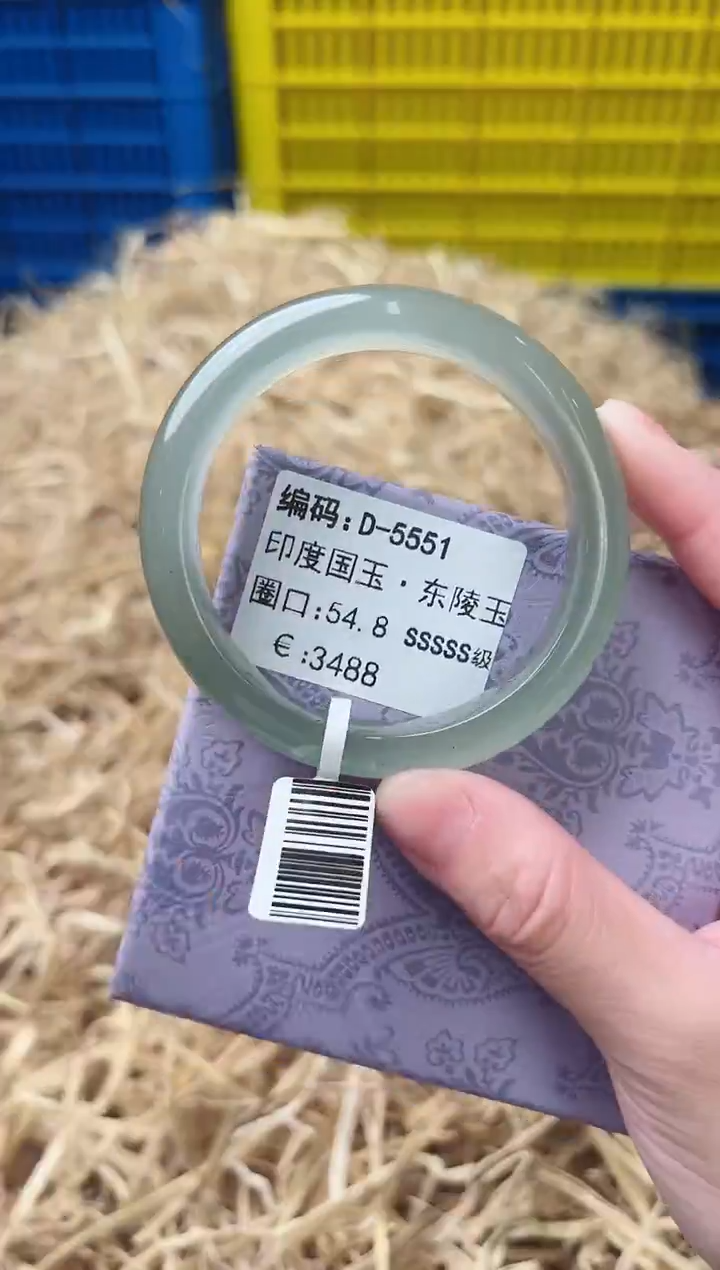 未镶嵌手镯石英质玉D-5551