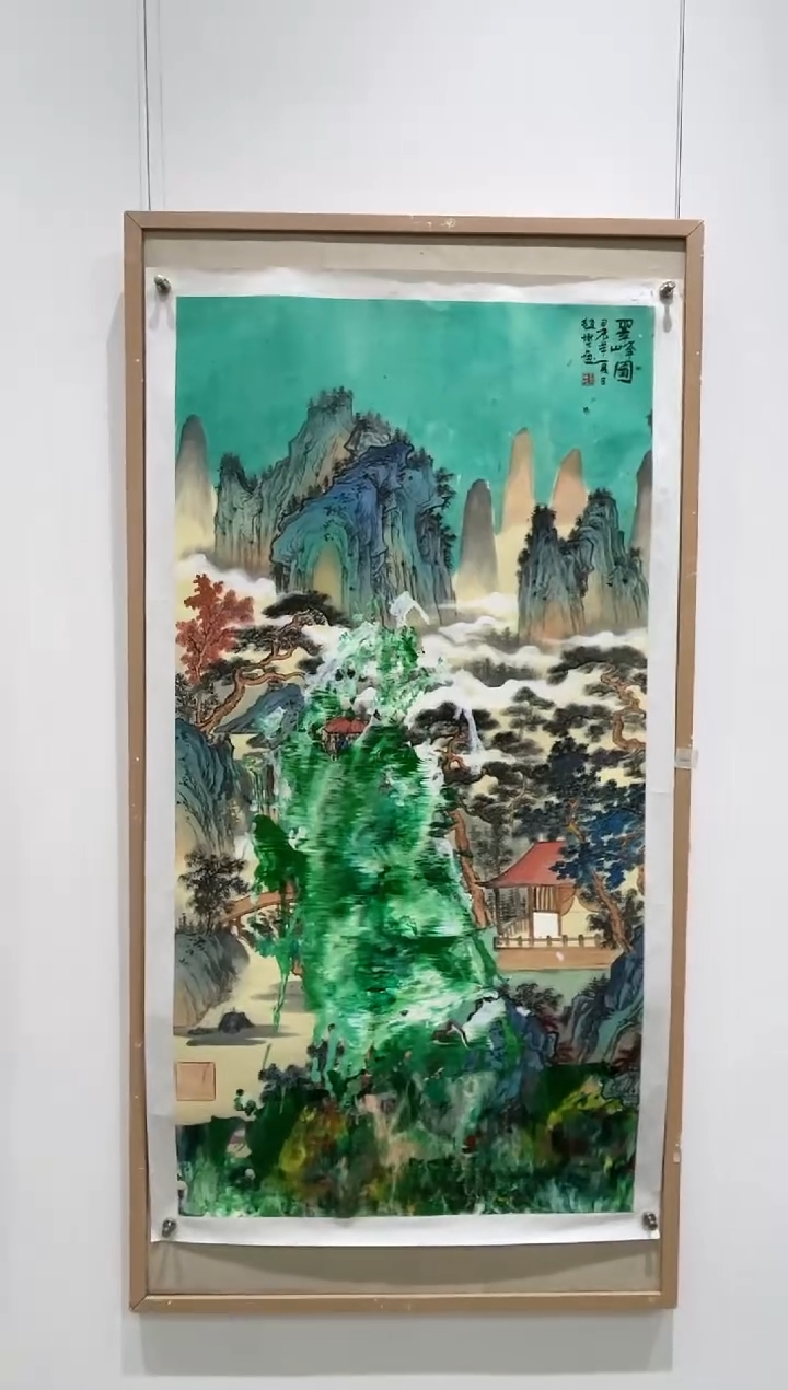 【闪购商品】绘画赵燮-8平尺-山水-纸片