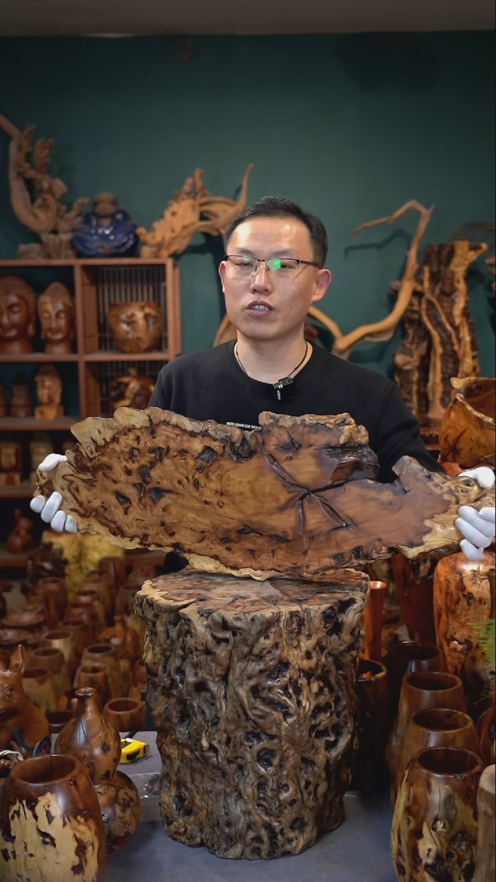 【闪购商品】枣木雷击枣木干泡台