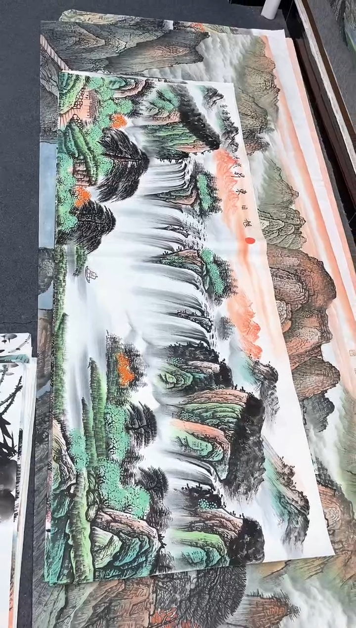 【闪购商品】国画明月轩的直播间13