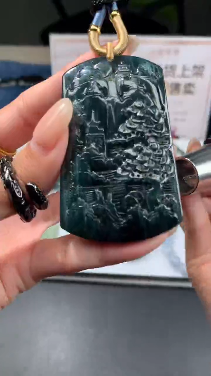 【闪购商品】定制翡翠未镶嵌不退不换CMH1件-A