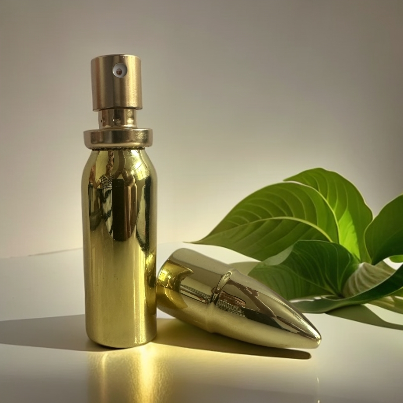 【正品】高档分装瓶金色便携式长效持久