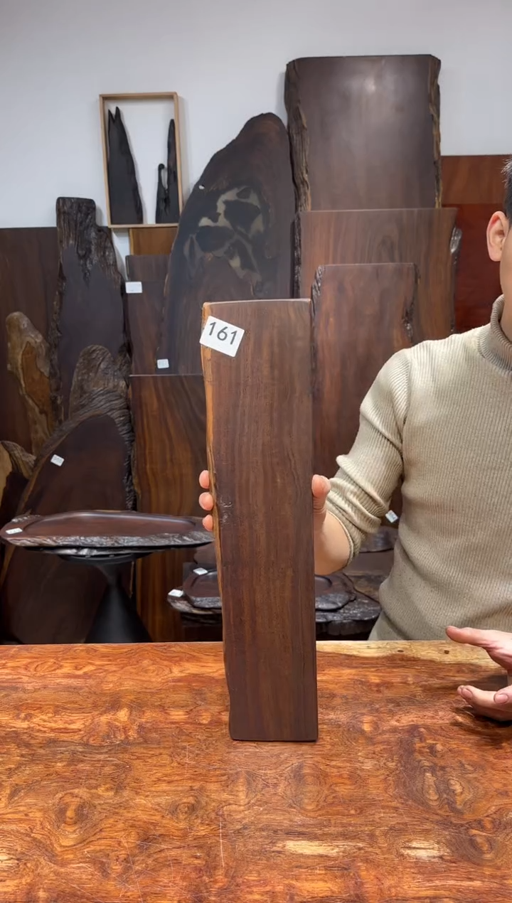 风车木（黑檀木）尺寸49*11*2.5编号161