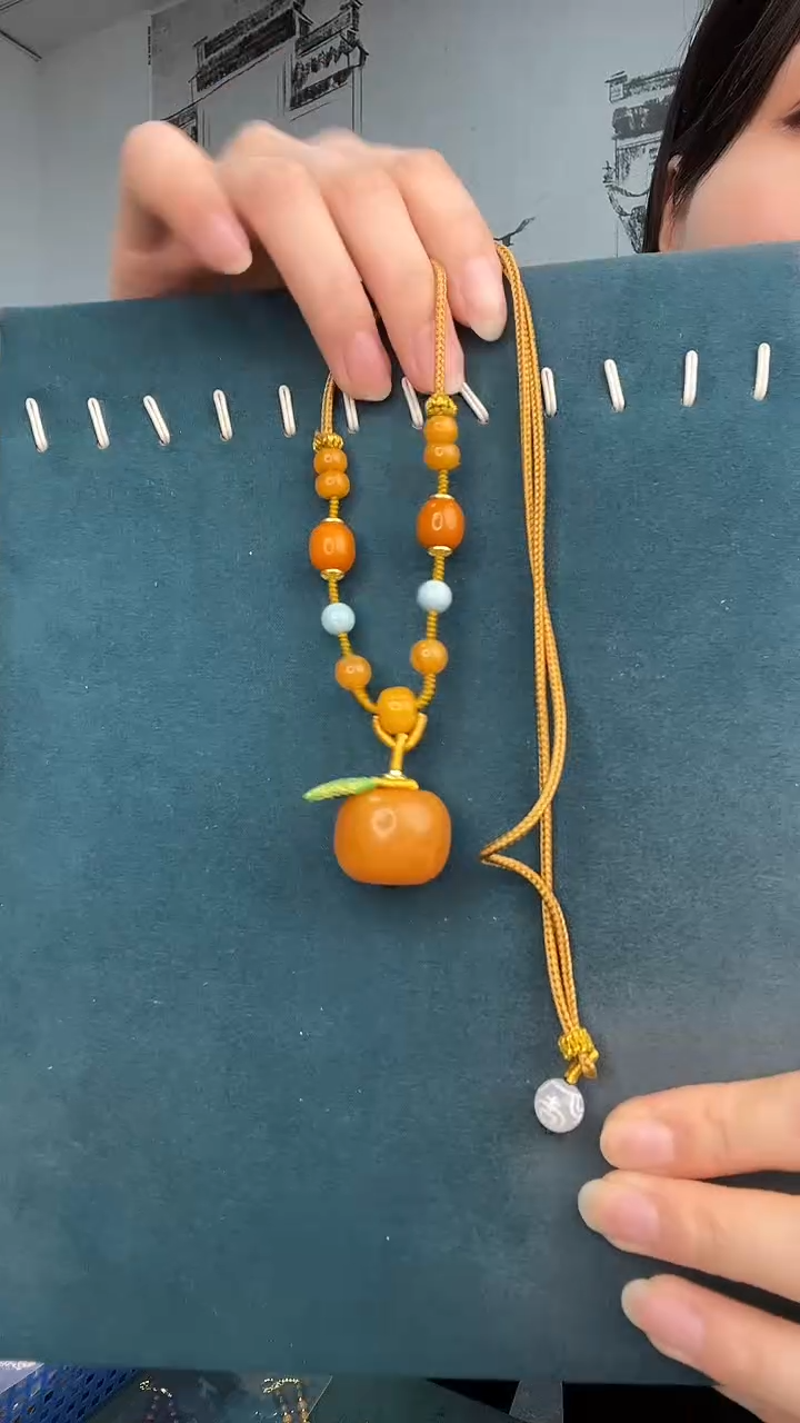 裸石琥珀未镶嵌迦*A2861天然蜜蜡