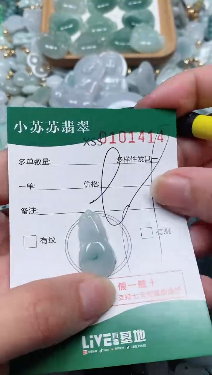 【闪购商品】翡翠颈饰未镶嵌闪购商品0101414