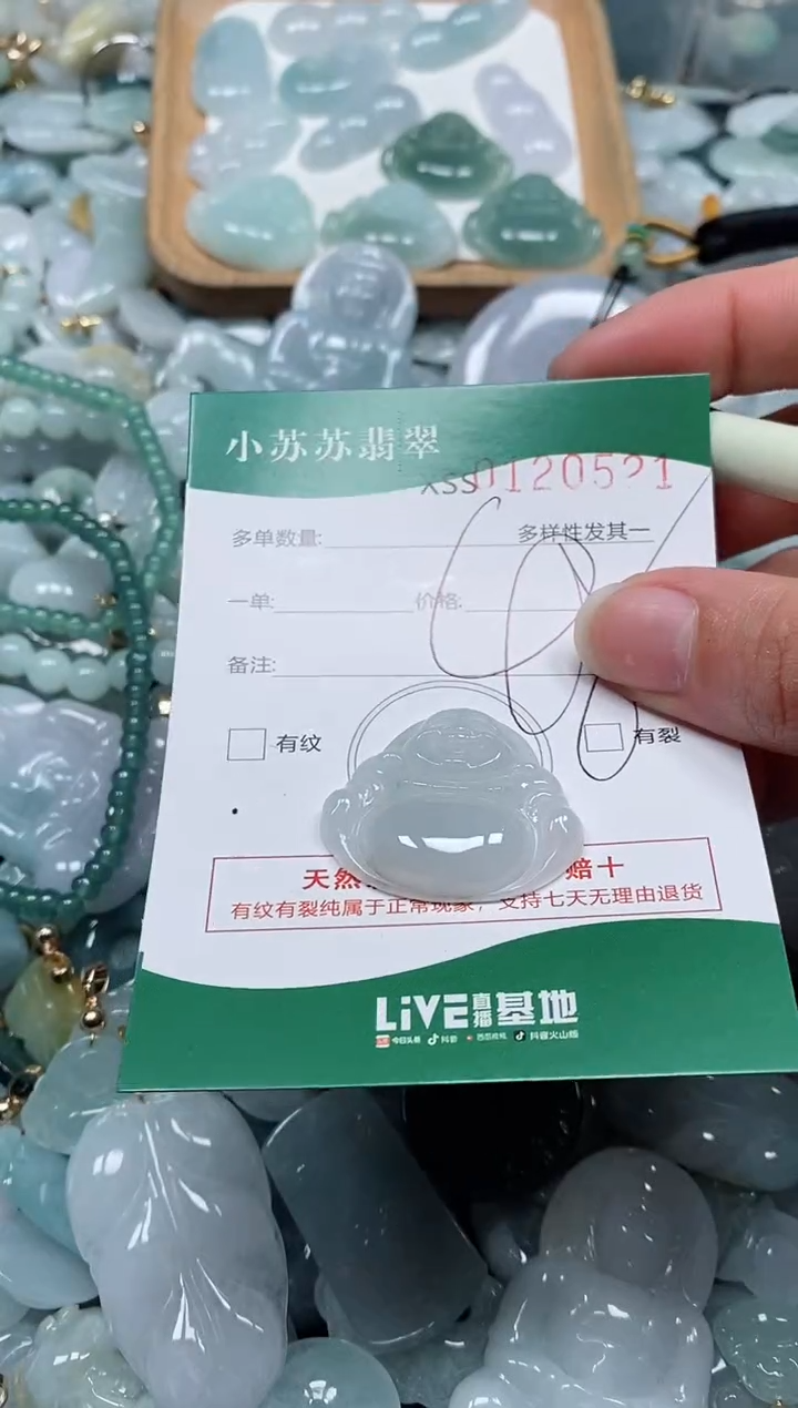 【闪购商品】翡翠颈饰未镶嵌闪购商品0120521