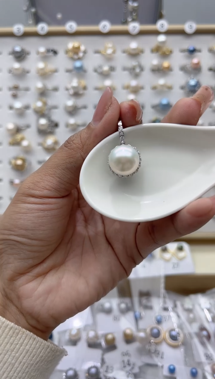 【闪购商品】淡水珍珠戒指合金60