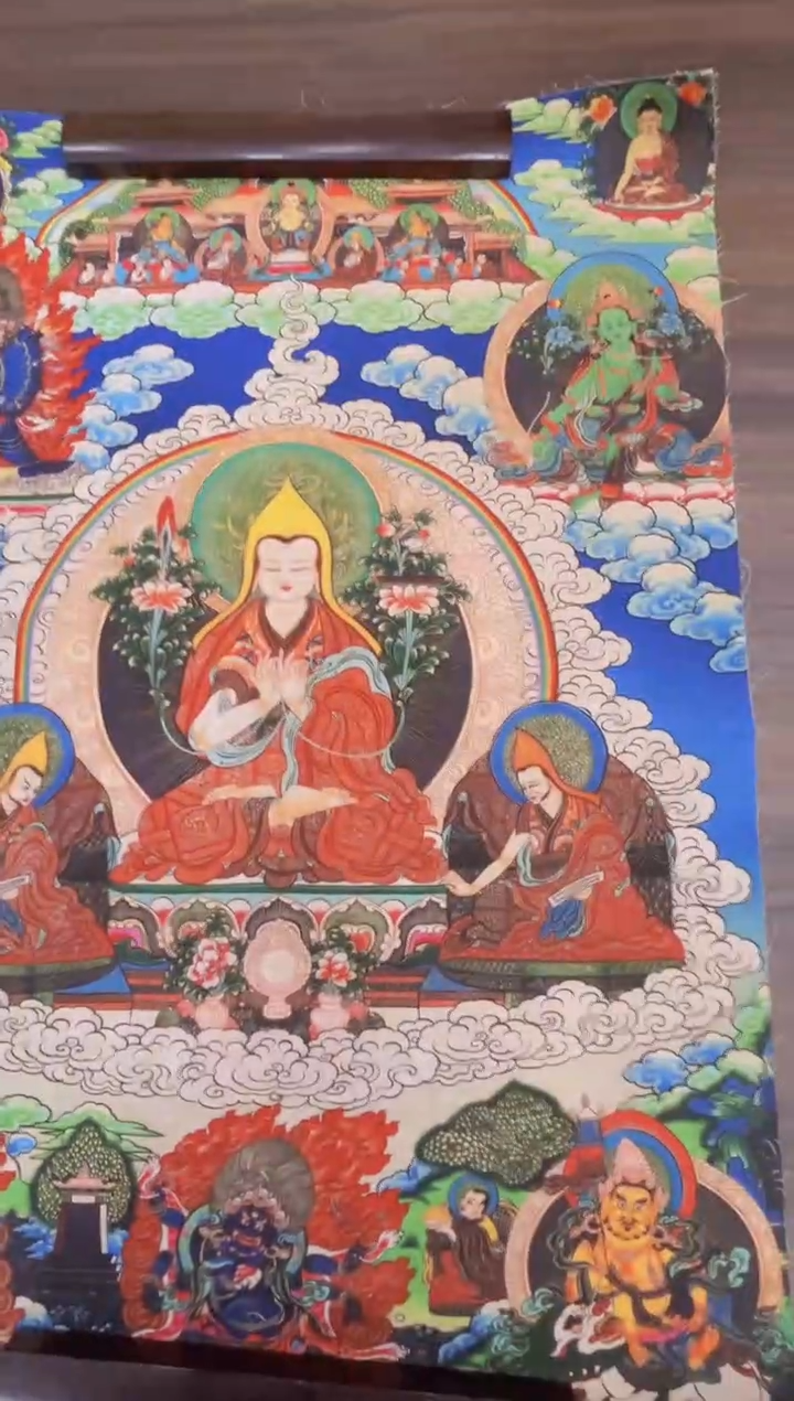 卷轴画唐卡16105