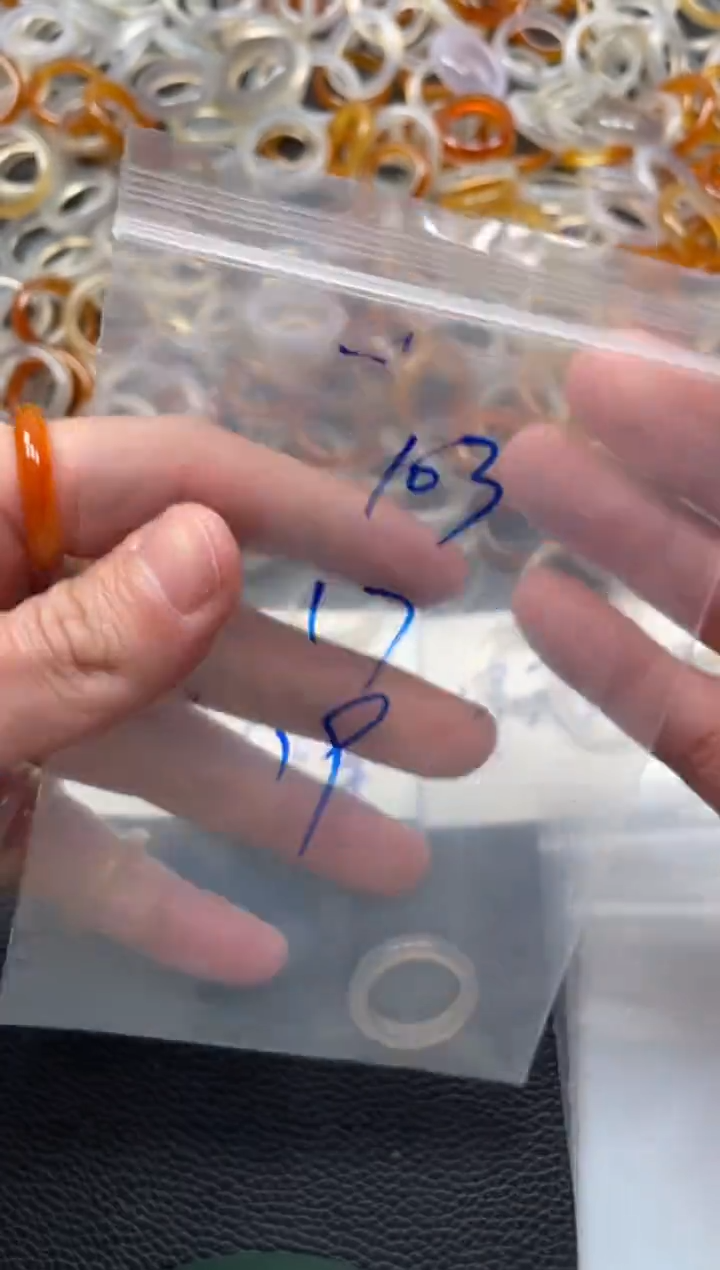 【闪购商品】玛瑙/玉髓戒指未镶嵌103