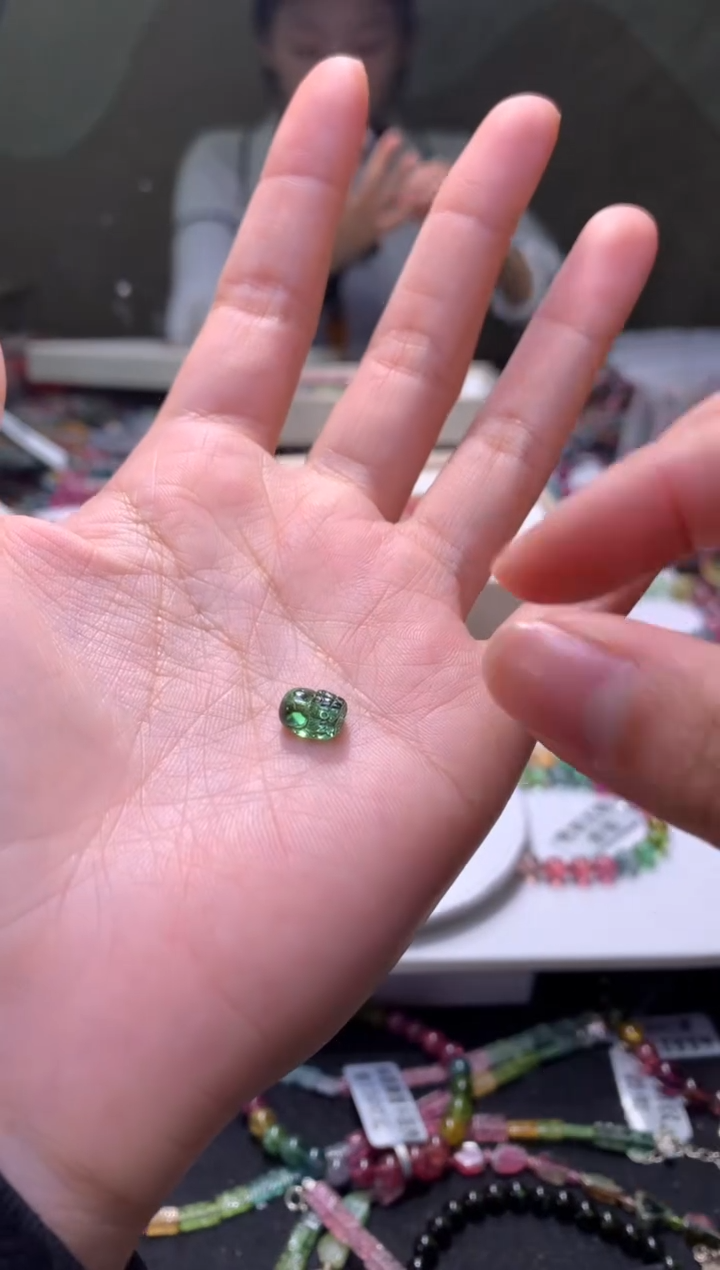 未镶嵌手串碧玺A120【天然碧玺】