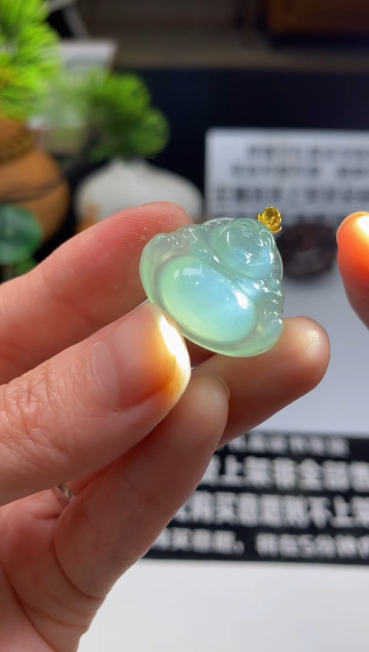 颈饰未镶嵌翡翠张*小---100327