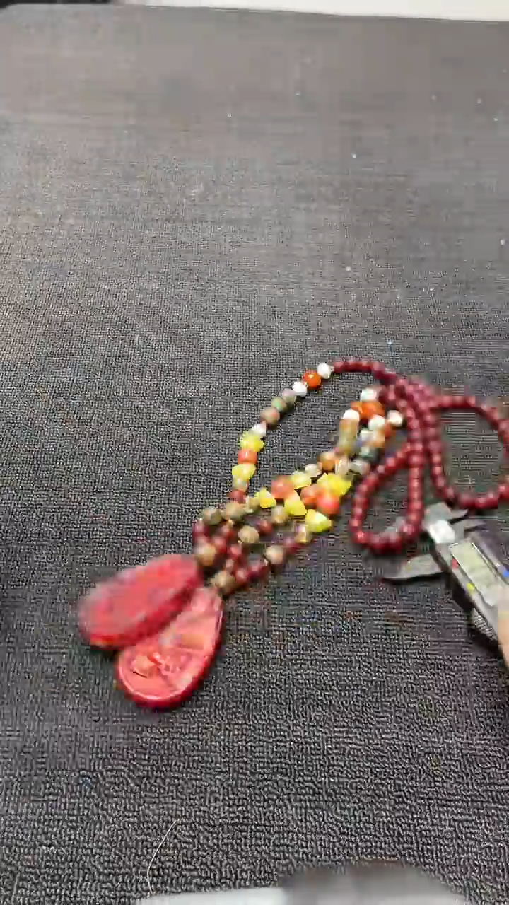 【闪购商品】硅化珊瑚毛衣链未镶嵌精美毛衣链85