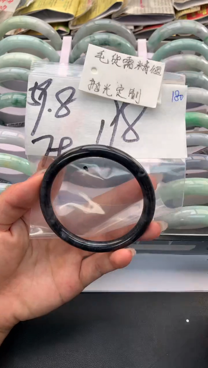 【闪购商品】定制翡翠未镶嵌毛货需精细抛光+多人