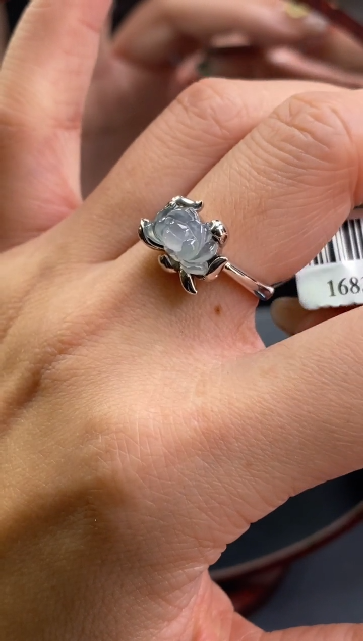 颈饰银S925镶嵌翡翠木***李净货16839