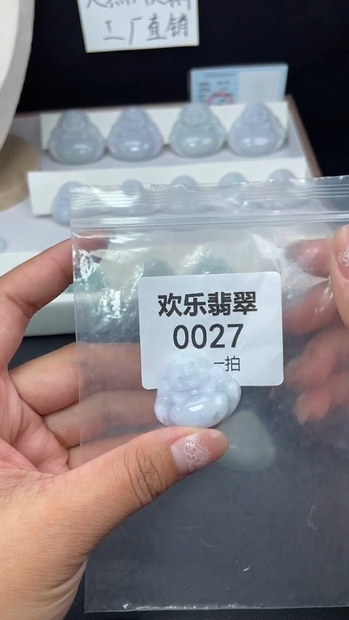 颈饰未镶嵌翡翠缅甸天然翡翠0027