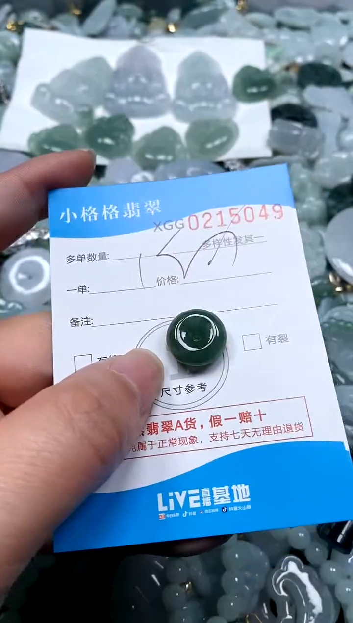 【闪购商品】翡翠颈饰未镶嵌闪购商品0215049