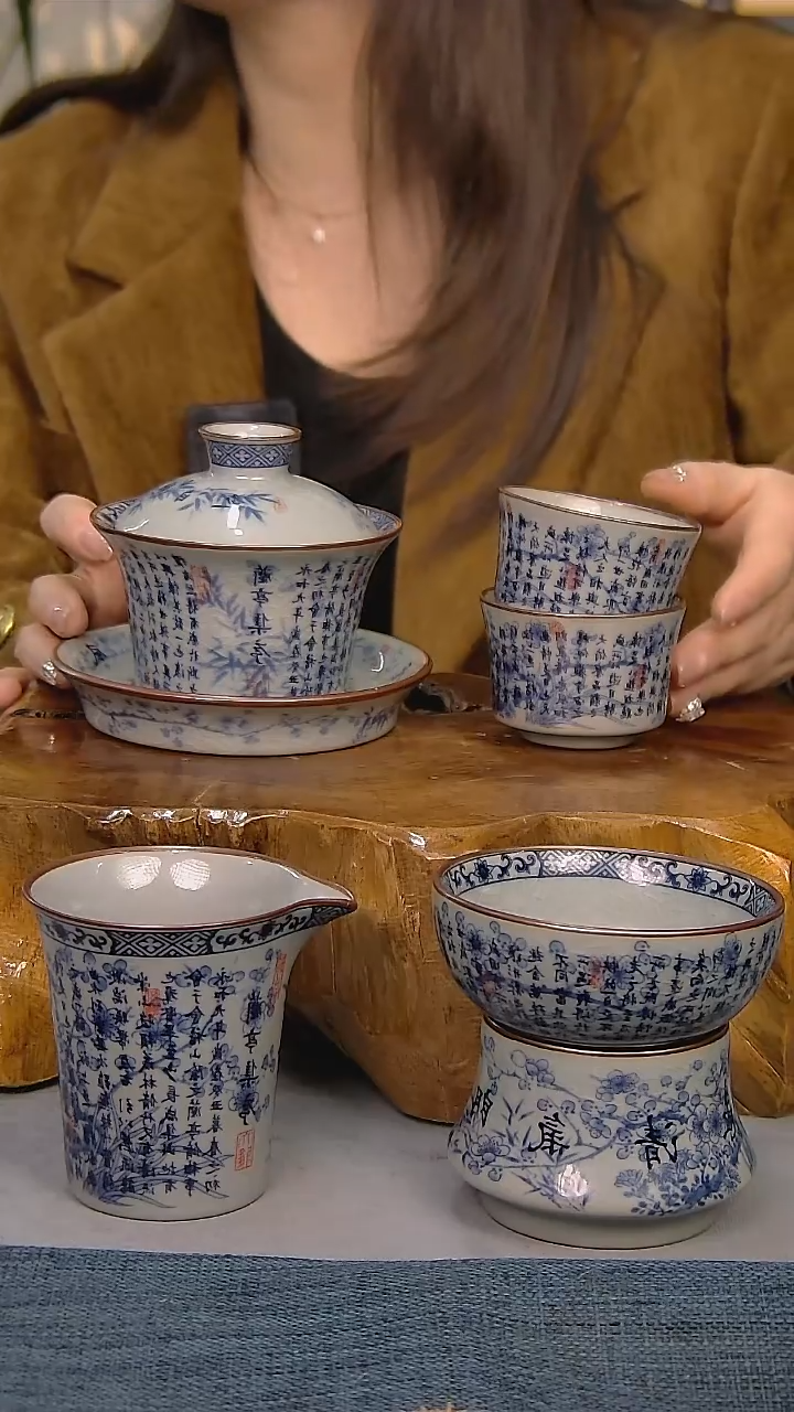 【闪购商品】简装家用款5件套 陶瓷家用茶具系列