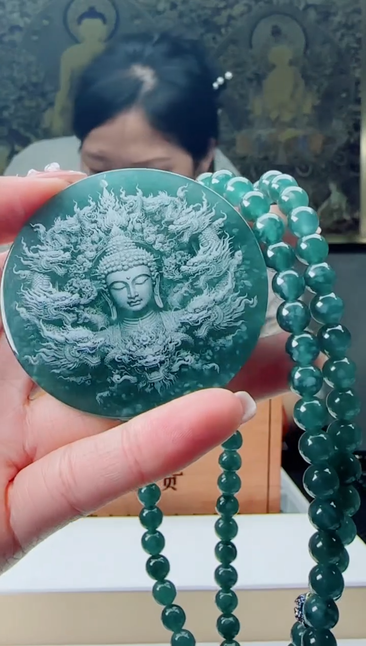 【闪购商品】翡翠颈饰未镶嵌多样性随机发其一