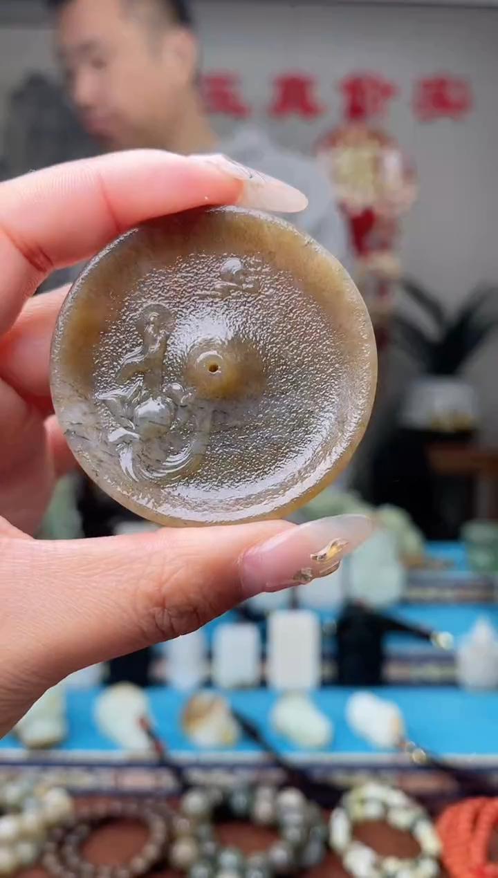 【闪购商品】和田玉挂件未镶嵌1