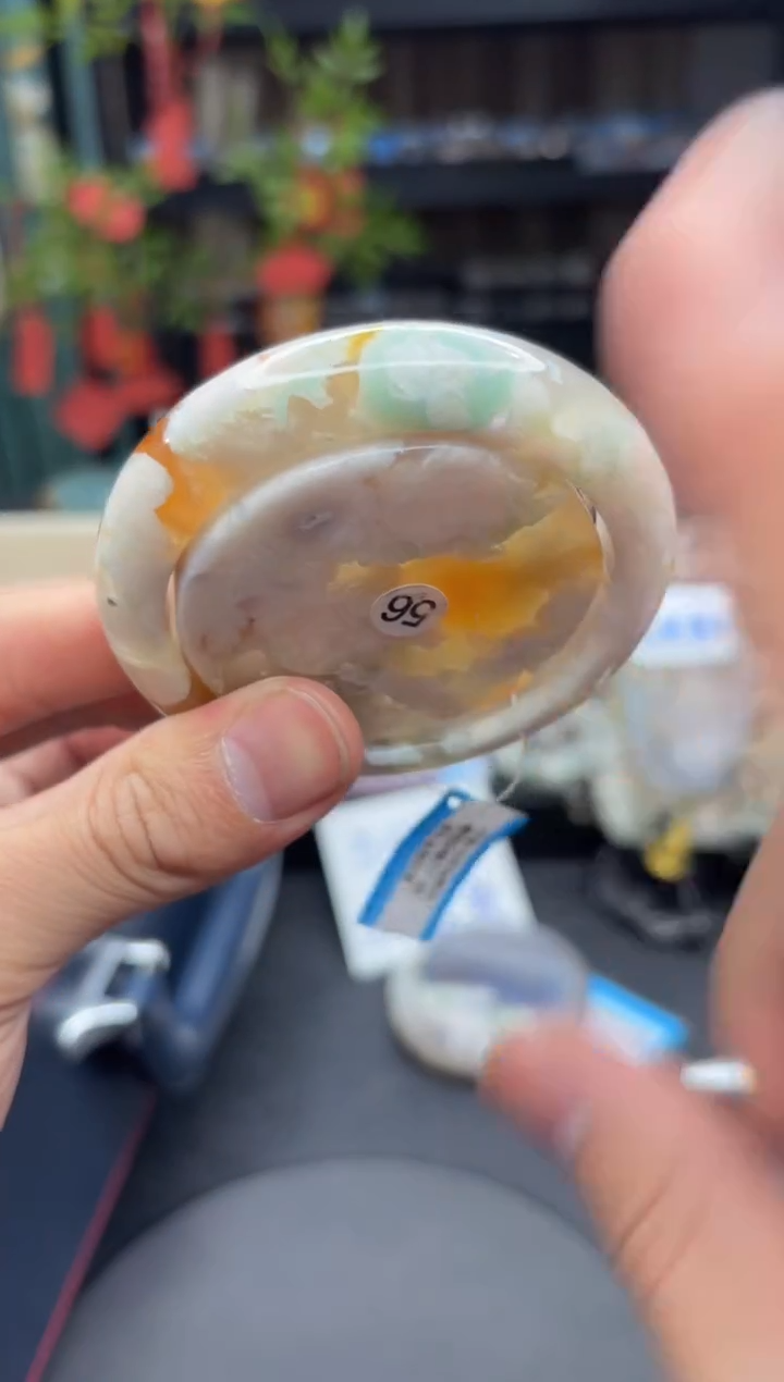 【闪购商品】石英质玉手镯未镶嵌675（56圈赠送镯心）