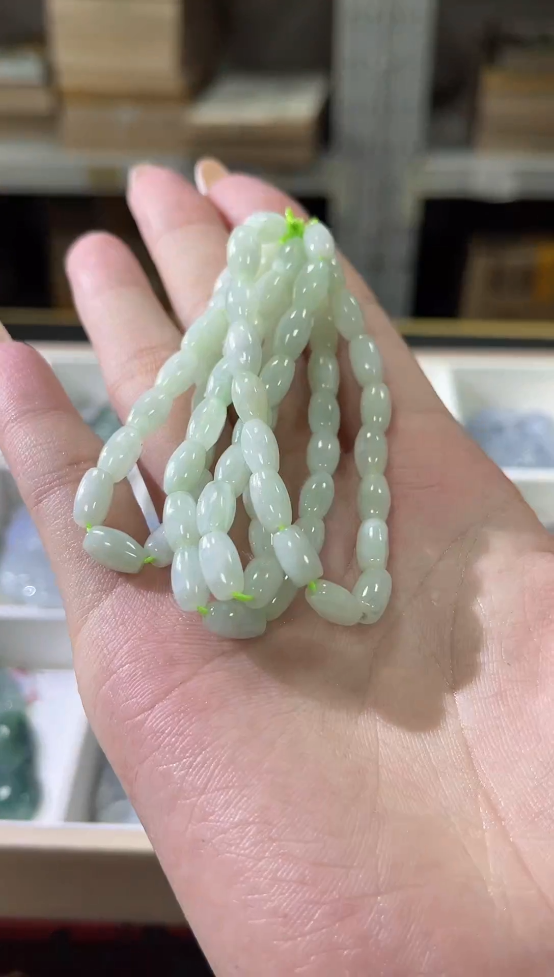 翡翠未镶嵌颈饰MFC0802109多样性发一