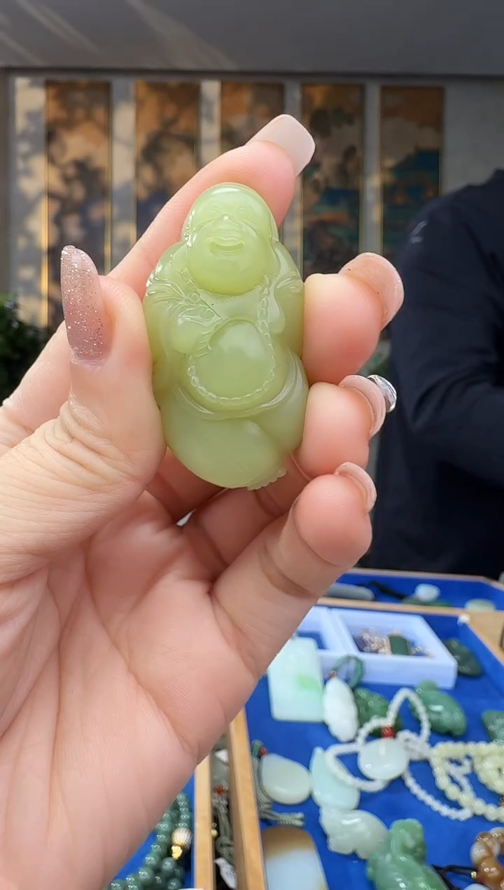 未镶嵌和田玉挂件拍一发一