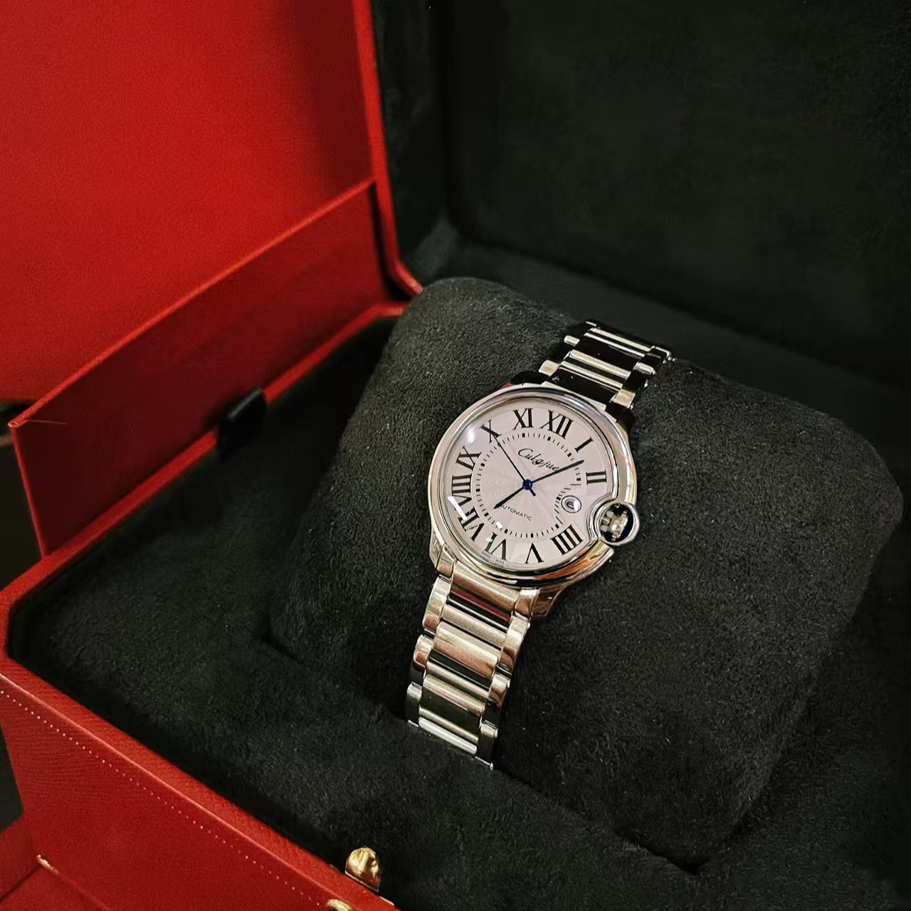 全新/官方正品 /高端商务名表/42mm/气球/全自动机械/男士腕表