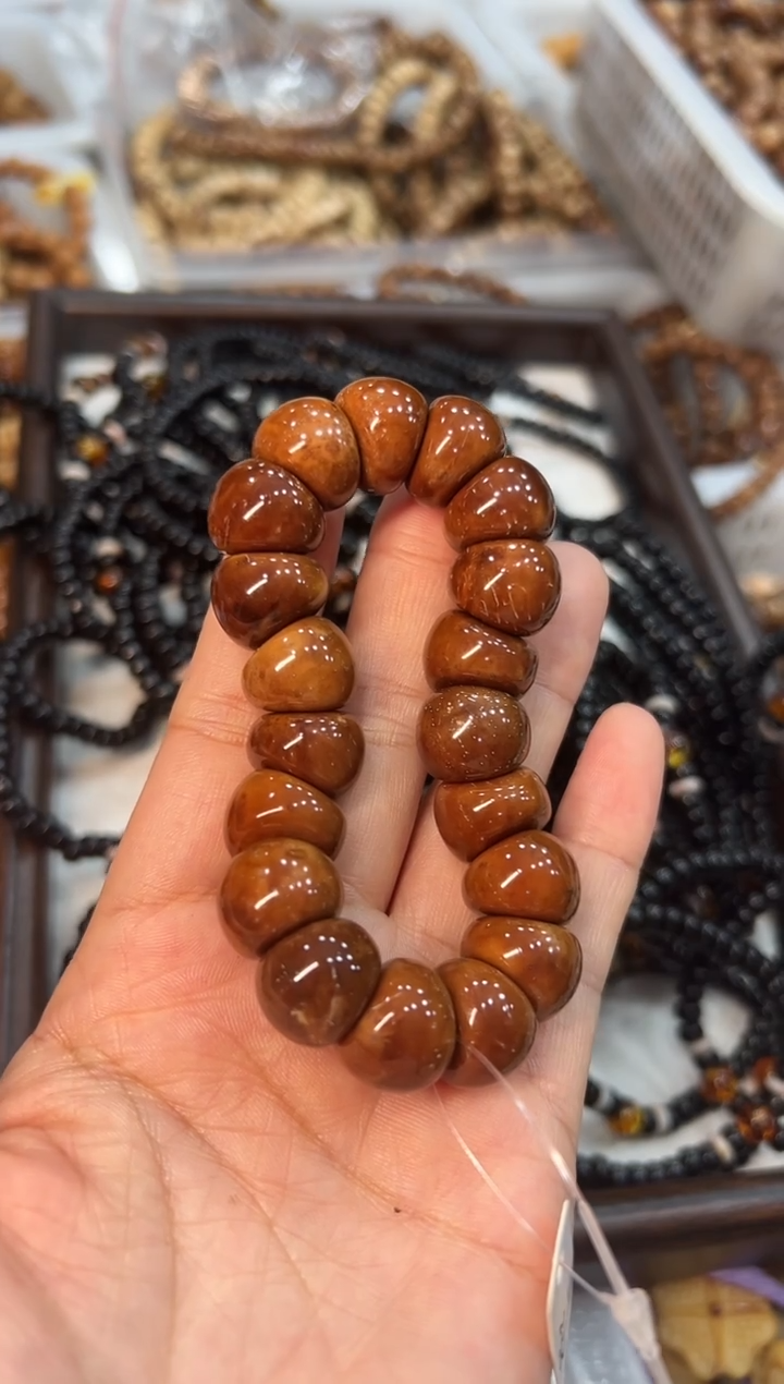 手串库克卡15.6mm算瓣大肠【带有蜘蛛纹  福利价】