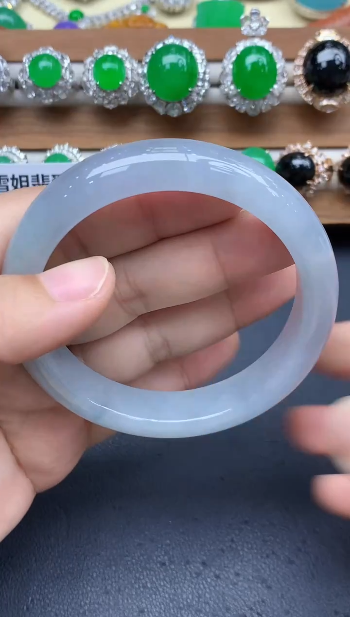 未镶嵌手镯翡翠648-中国好珍宝