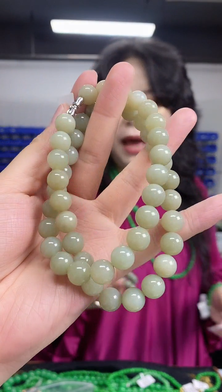 和田玉未镶嵌项链闪购链接 多样性发其一颜色微差