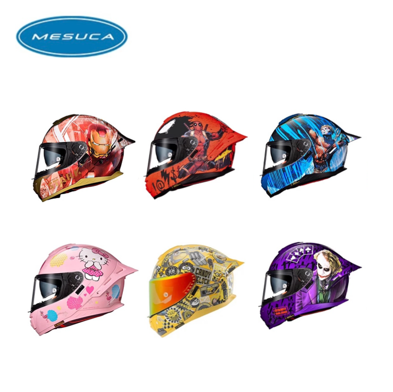 麦斯卡头盔冬季保暖摩托车头盔女款机车全盔男款正品推荐联名款