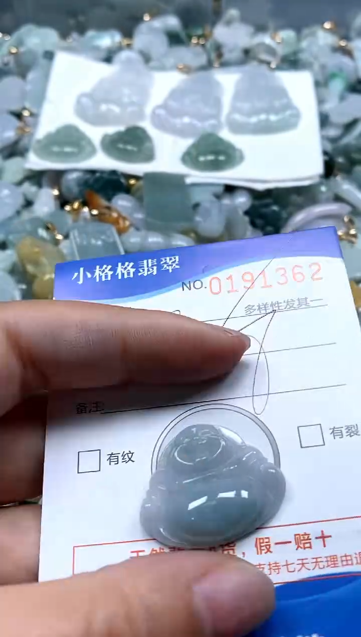 【闪购商品】翡翠颈饰未镶嵌闪购商品0191362