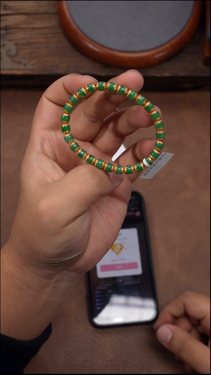 未镶嵌手串翡翠翡翠手串