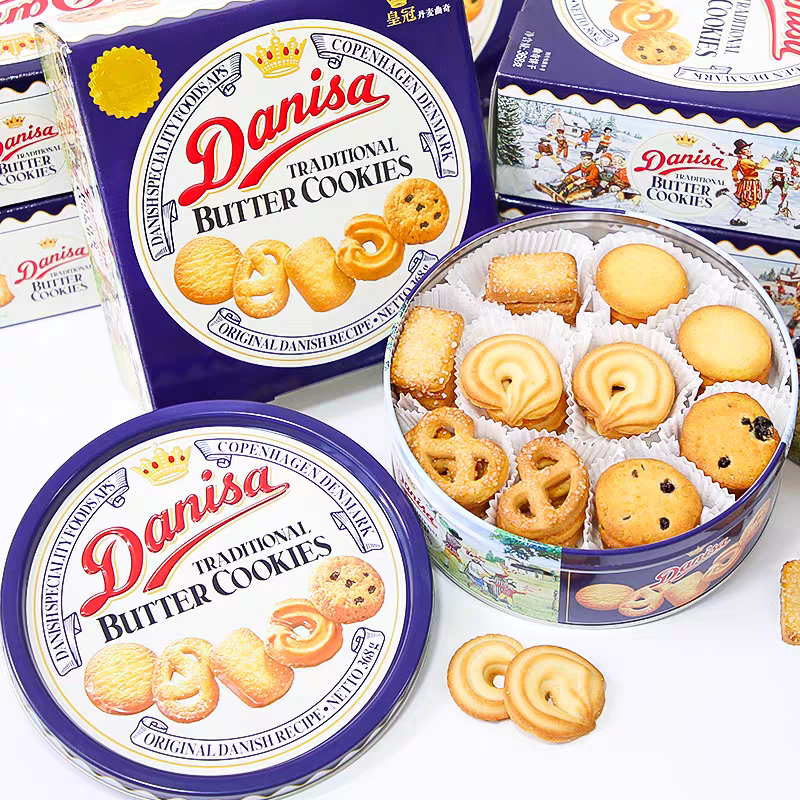 SH 皇冠丹麦曲奇饼干368g