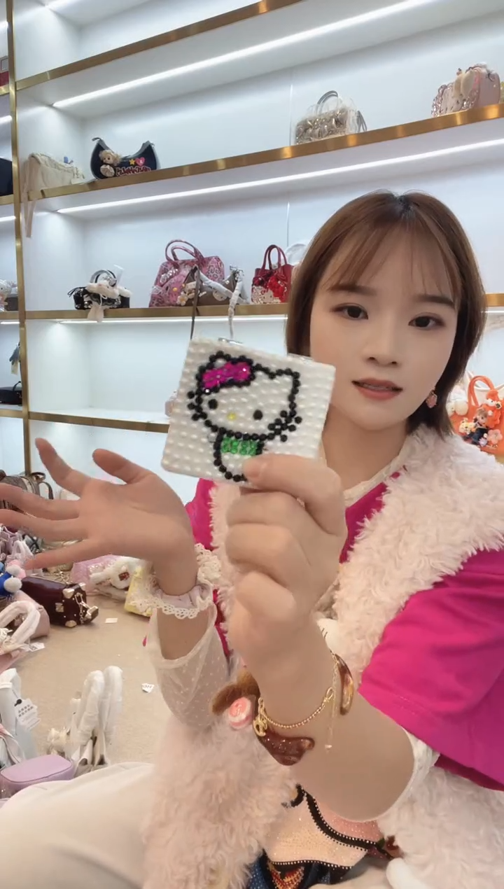 PVC格格家定制女包89077镜子