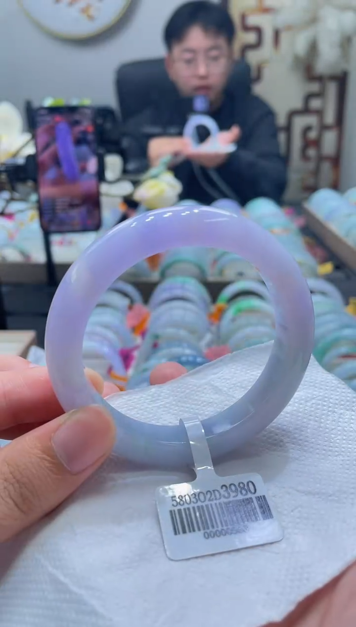 未镶嵌手镯翡翠217-58