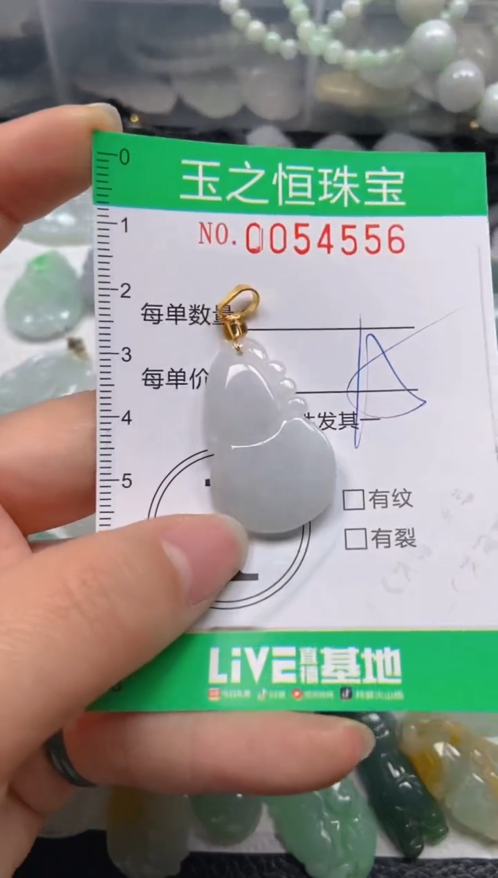 【闪购商品】翡翠未镶嵌颈饰闪购0054556