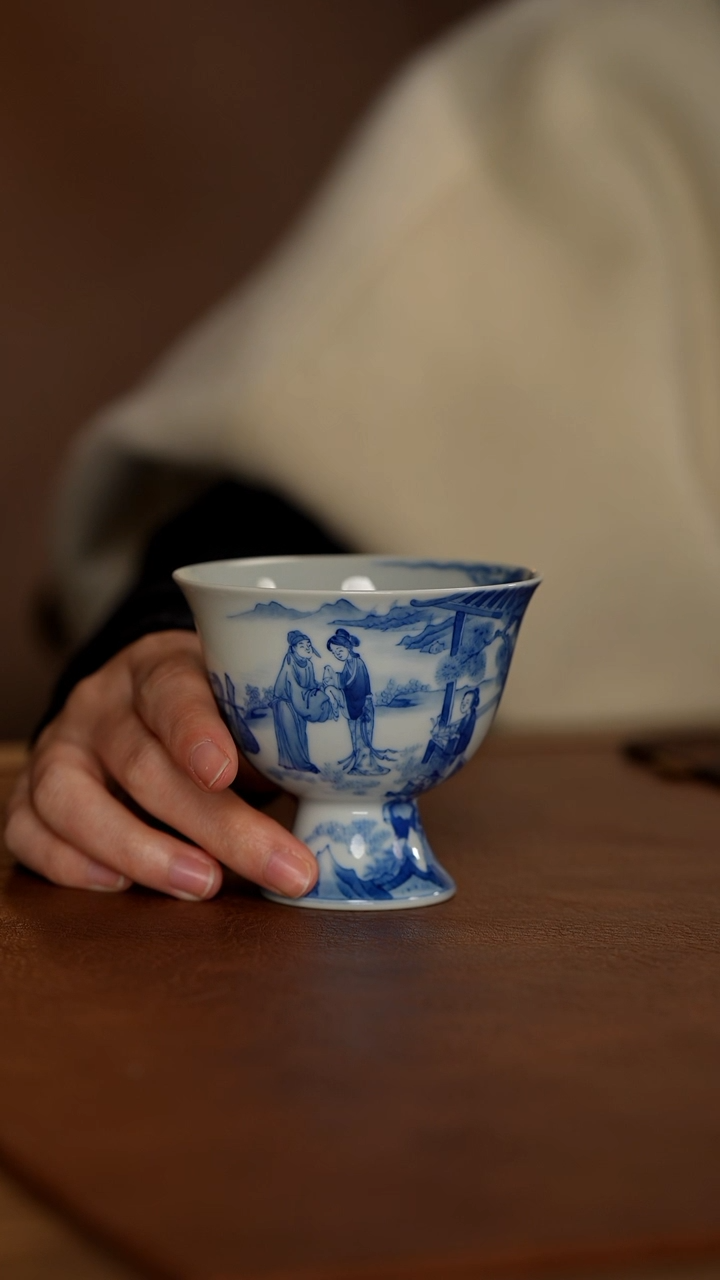 【闪购商品】杯子景德镇斌芬陶瓷甄选/秋山草堂173