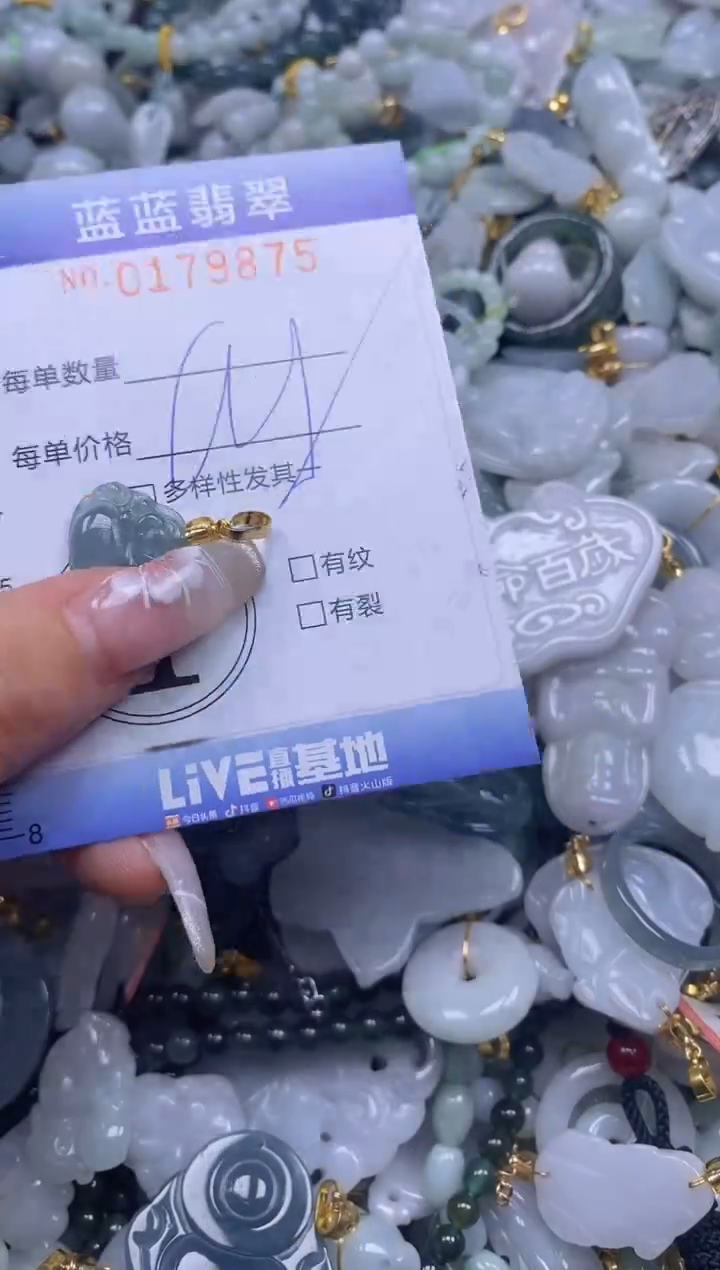 【闪购商品】翡翠颈饰未镶嵌闪购0179875