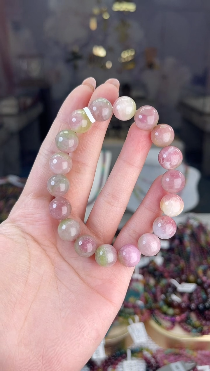 【闪购商品】碧玺/未镶嵌11mm+碧玺单圈多样性发货