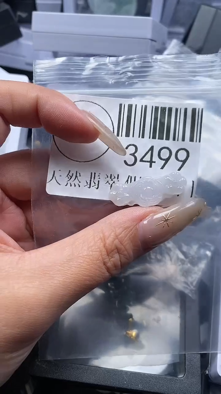 颈饰未镶嵌翡翠3499