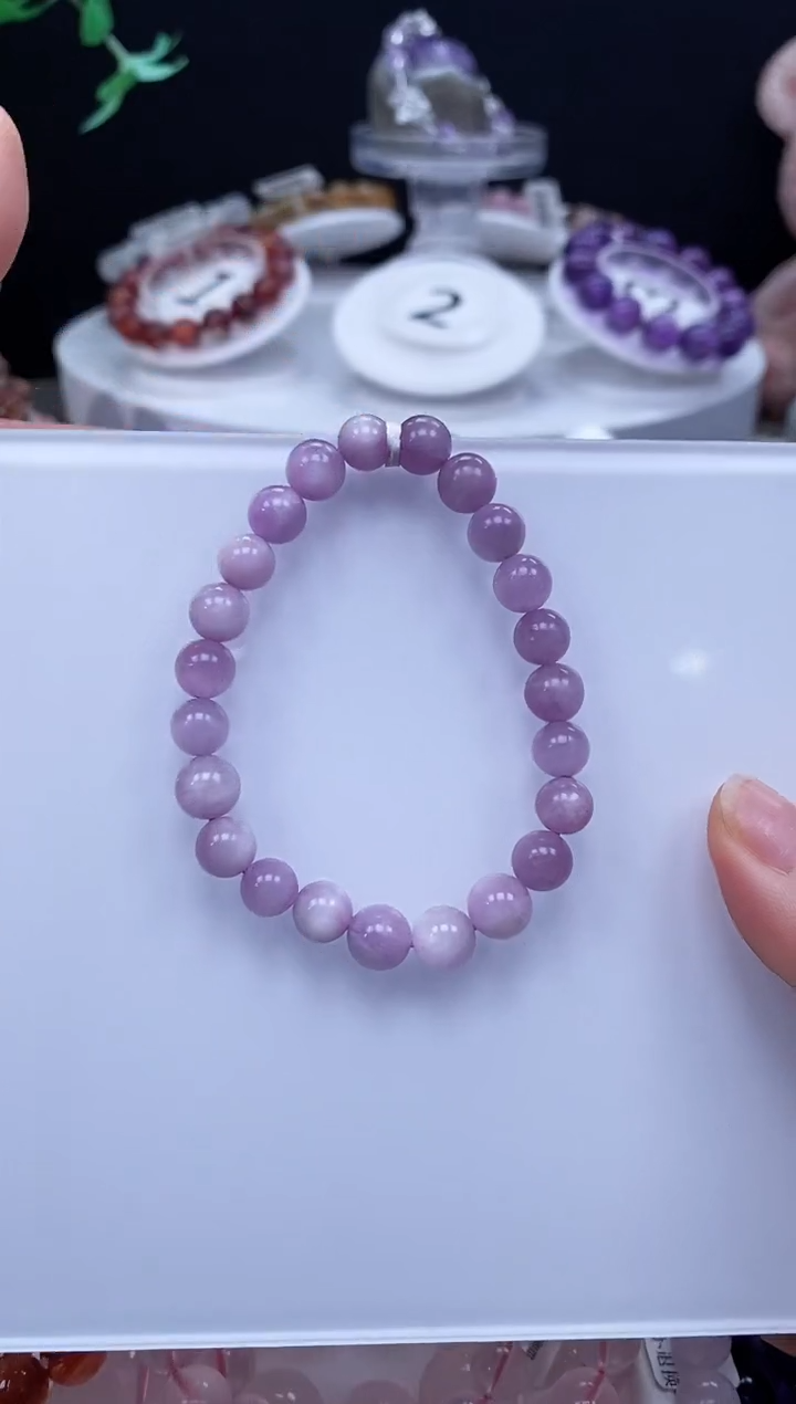 【闪购商品】水晶手链未镶嵌紫锂辉