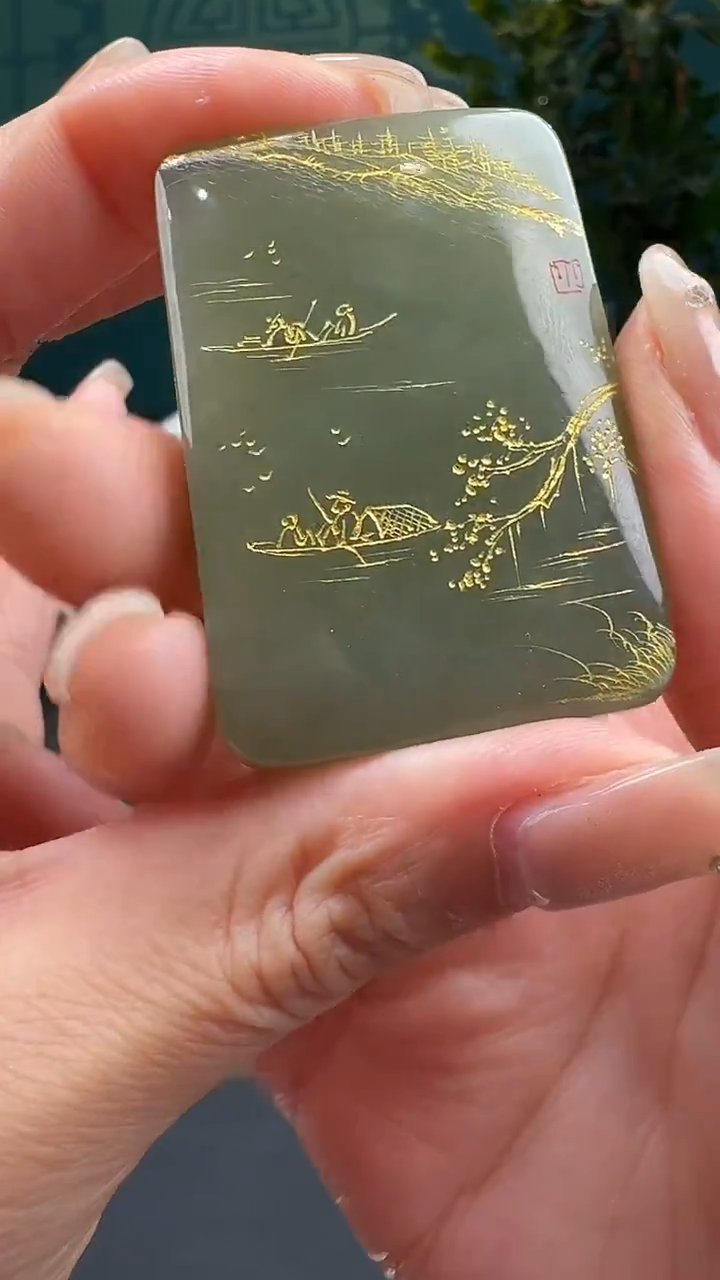 和田玉未镶嵌颈饰T12-多样性拍一发一