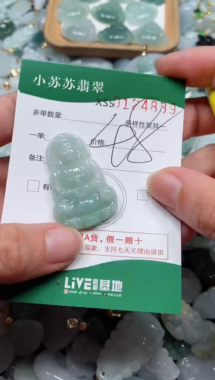 【闪购商品】翡翠颈饰未镶嵌闪购商品0124839