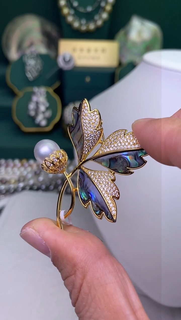 【闪购商品】海水珍珠胸饰未镶嵌1