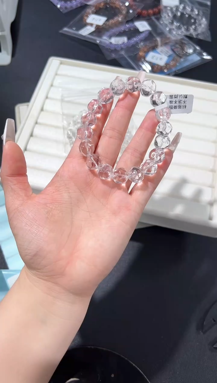 未镶嵌手串水晶22s多样性发其一【1条】默认微瑕