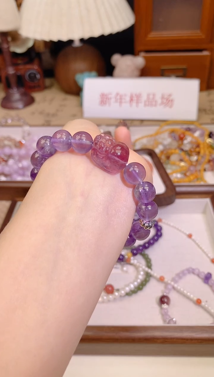 【闪购商品】紫晶手链未镶嵌276手串