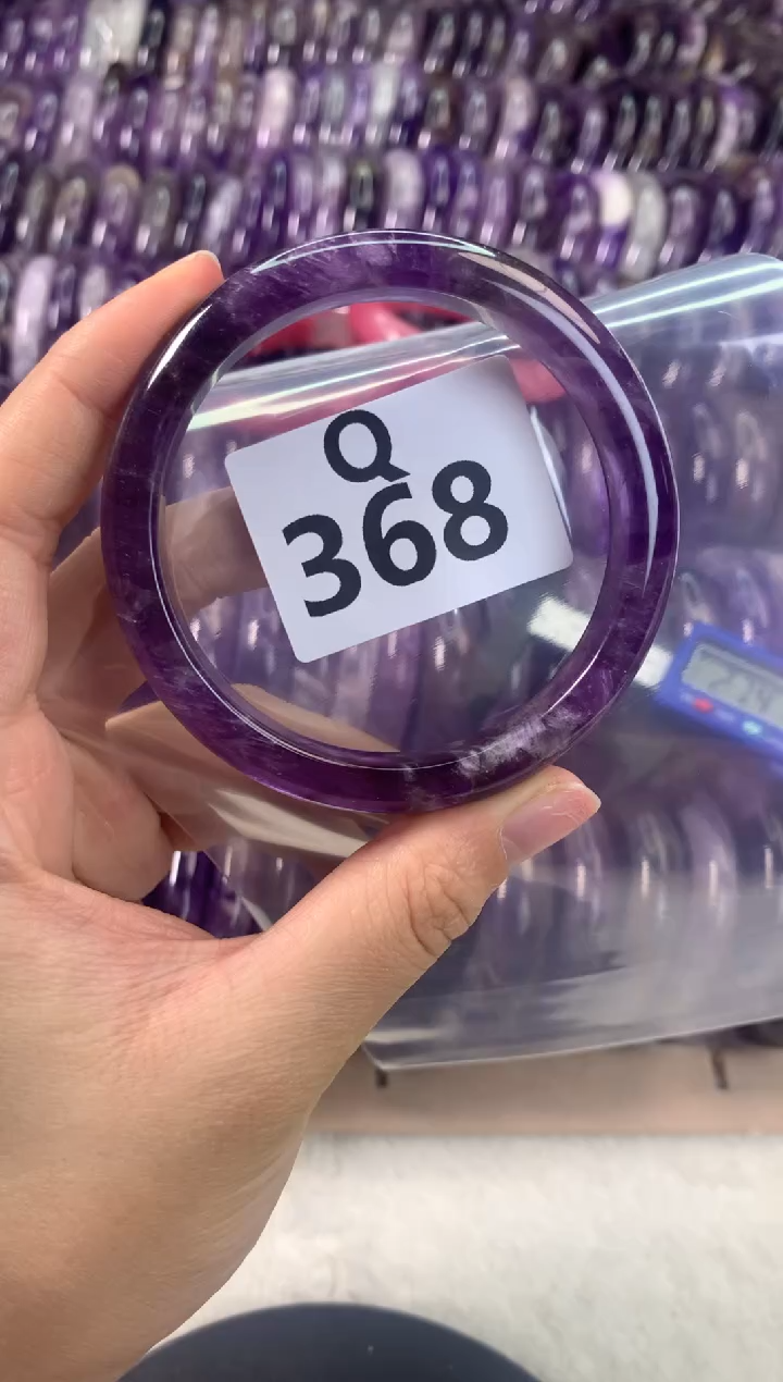 【闪购商品】水晶水晶手镯Q未镶嵌368-58